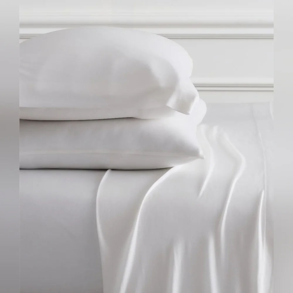 ❤️BUY 2 GET 1 FREE Jersey TENCEL™ Modal Sheet Set, King, White, Retail $209.00